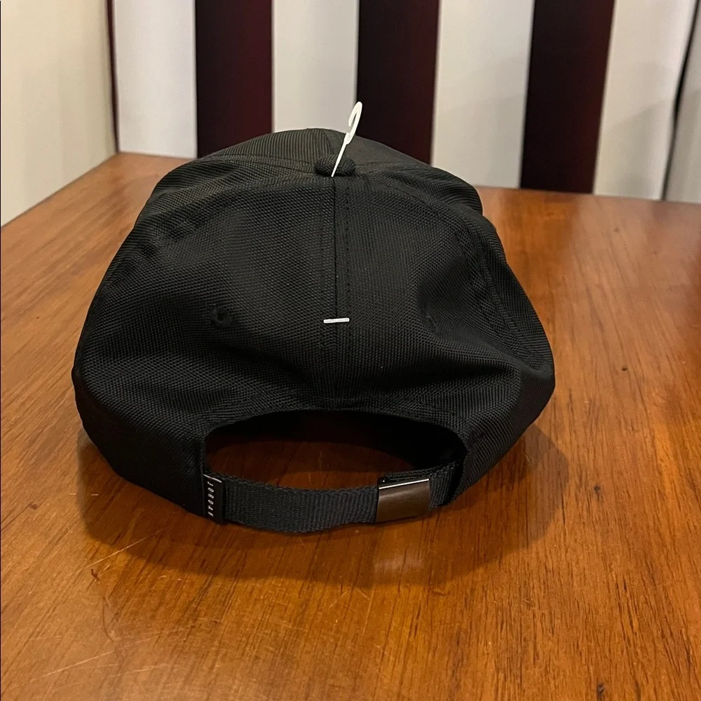 Nike Air Jordan Nylon Hat Cap black new One Size Adult Strap Back